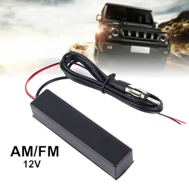 12V Hot Car Motorcycle Stereo Radio Electronic Hidden Antenna FM AM Amplified